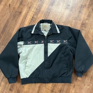 Canyon Guide Outfitters | Vintage Western Jacket Aztec Design Size